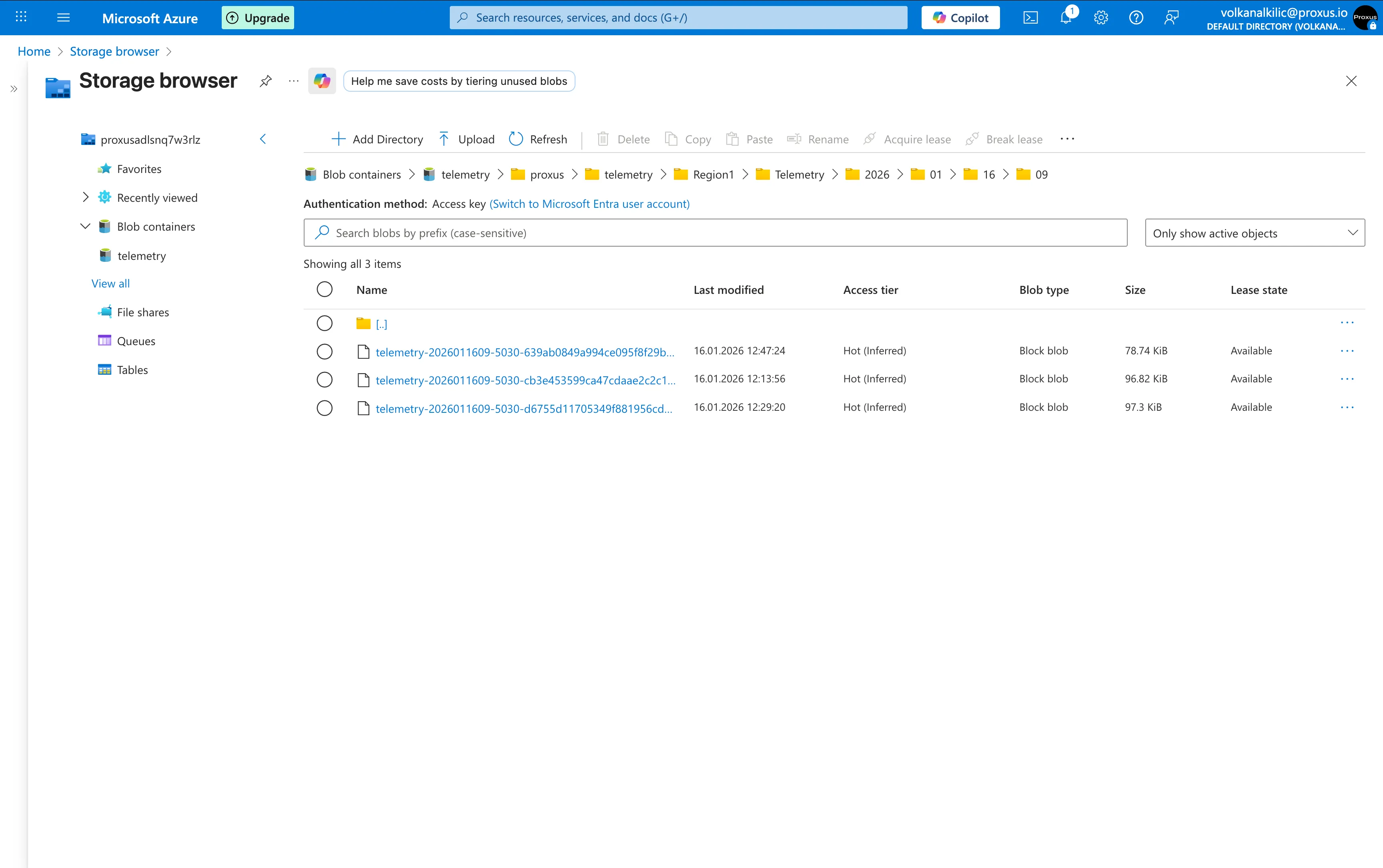 Azure Data Lake Storage Integration