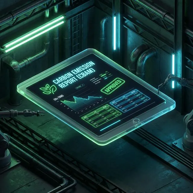 Digital CBAM Carbon Emission Report Dashboard