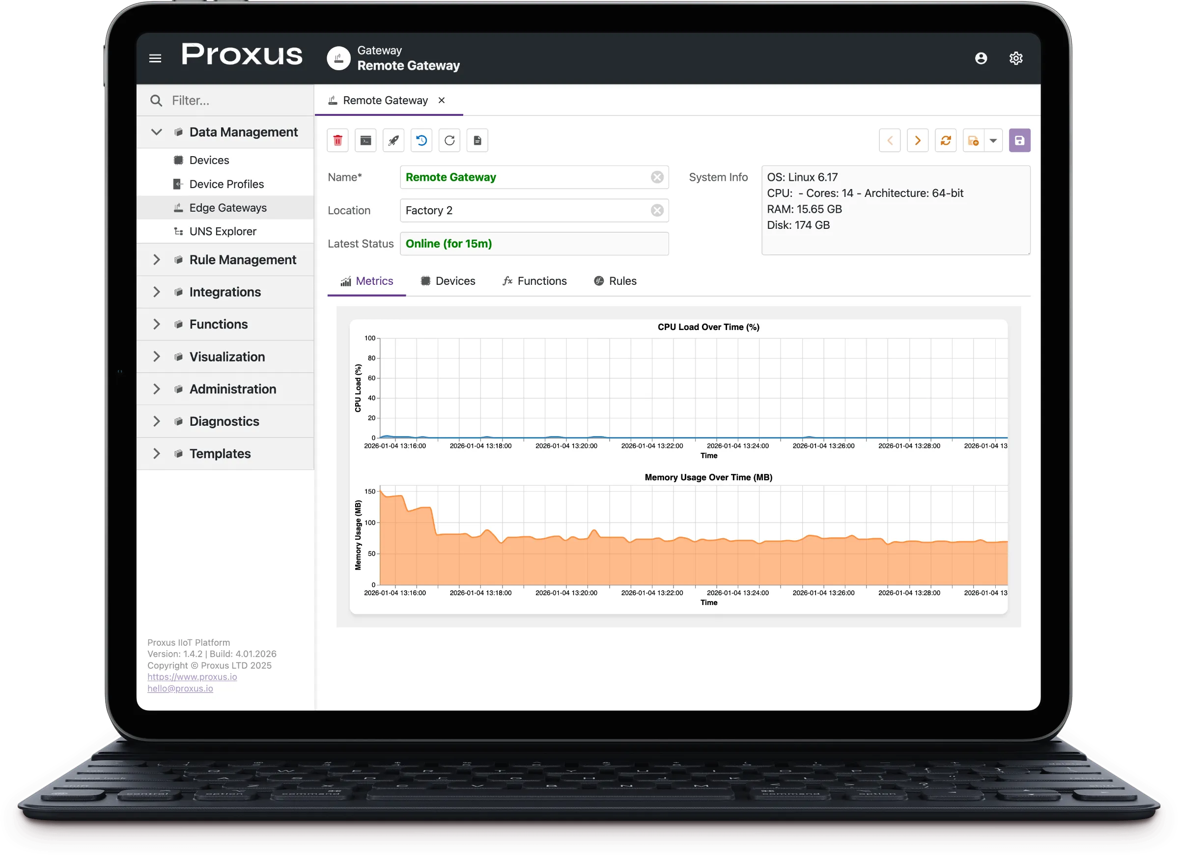 Proxus Edge Computing - Distributed intelligence at the industrial edge