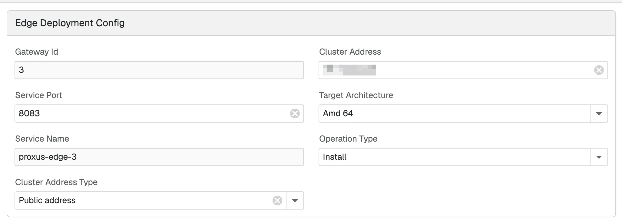 Deploy dialog overview